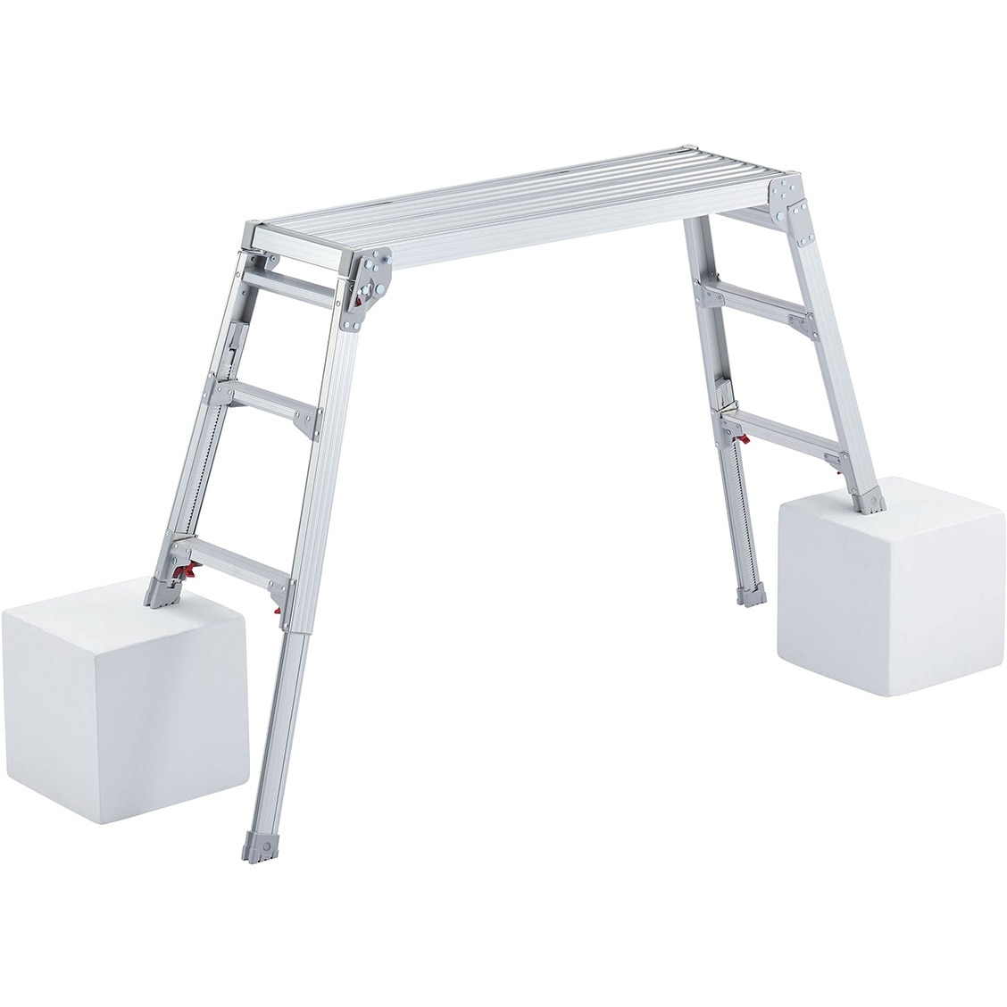 DRS-1000c 脚部伸縮足場台 DRS 長谷川工業 6mmピッチ 天板高さ0.65