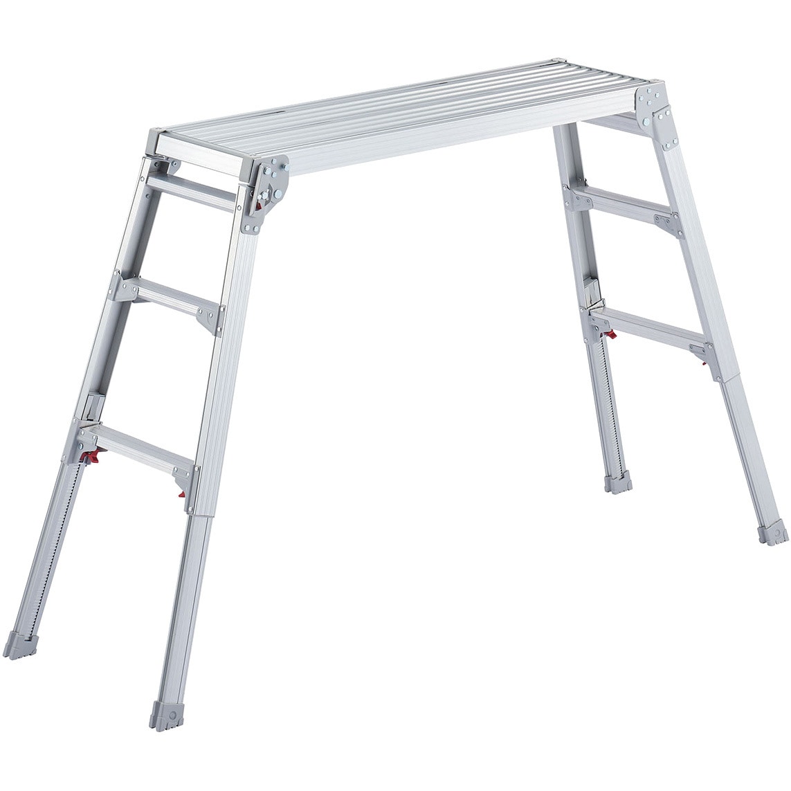 DRS-1000c 脚部伸縮足場台 DRS 長谷川工業 6mmピッチ 天板高さ0.65