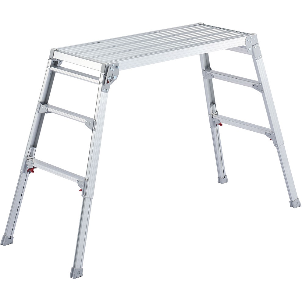 DRSW-1000c 脚部伸縮足場台 DRSW 長谷川工業 天板高さ0.65～0.96