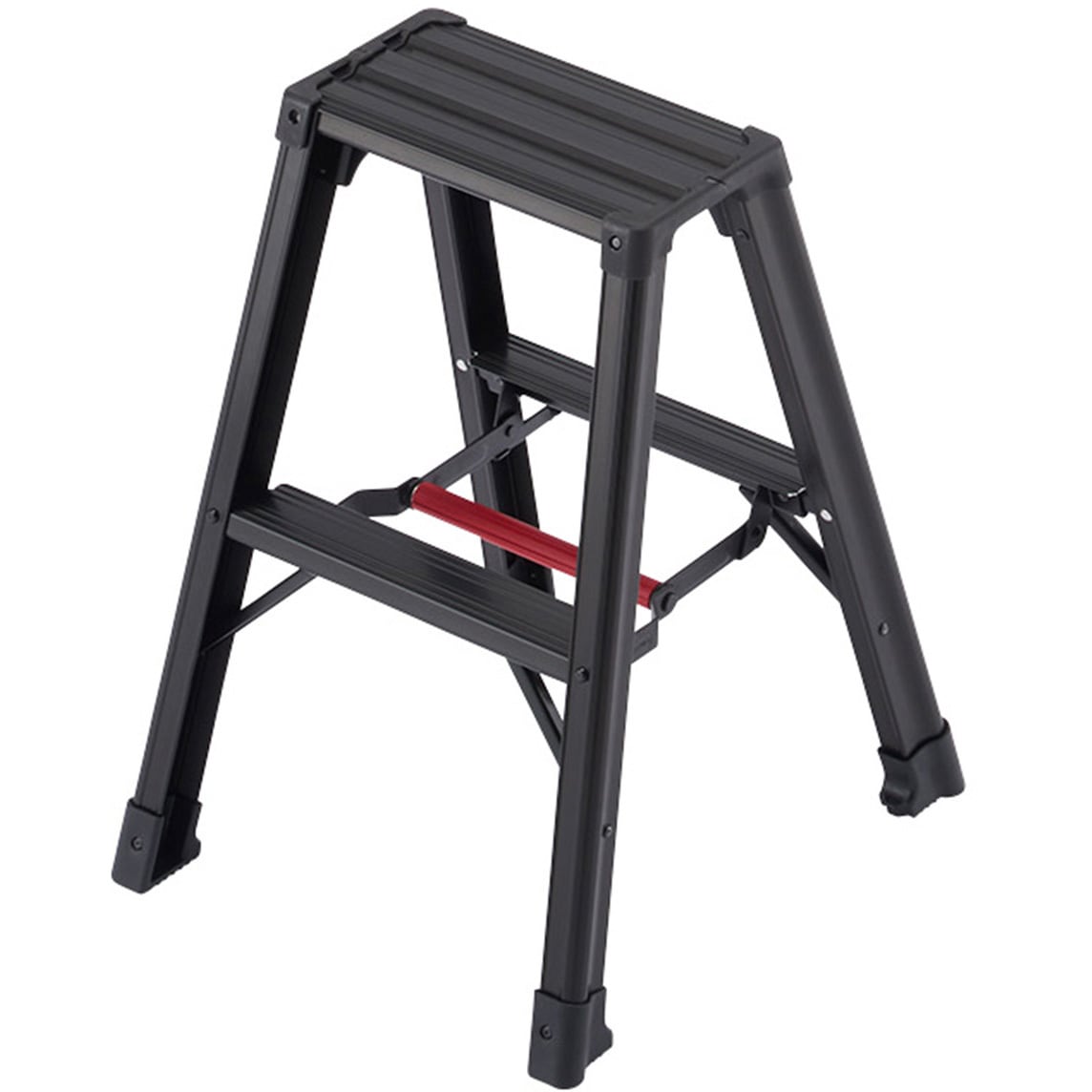 knoll1脚 RZB-06b 専用脚立 RZB-b 脚軽BLACK 長谷川工業 天板高さ0.6m踏ざん踏面