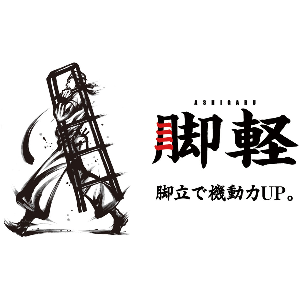 RZ-21c 専用脚立 脚軽 RZ-c 長谷川工業 天板高さ1.99m踏ざん踏面幅55mm