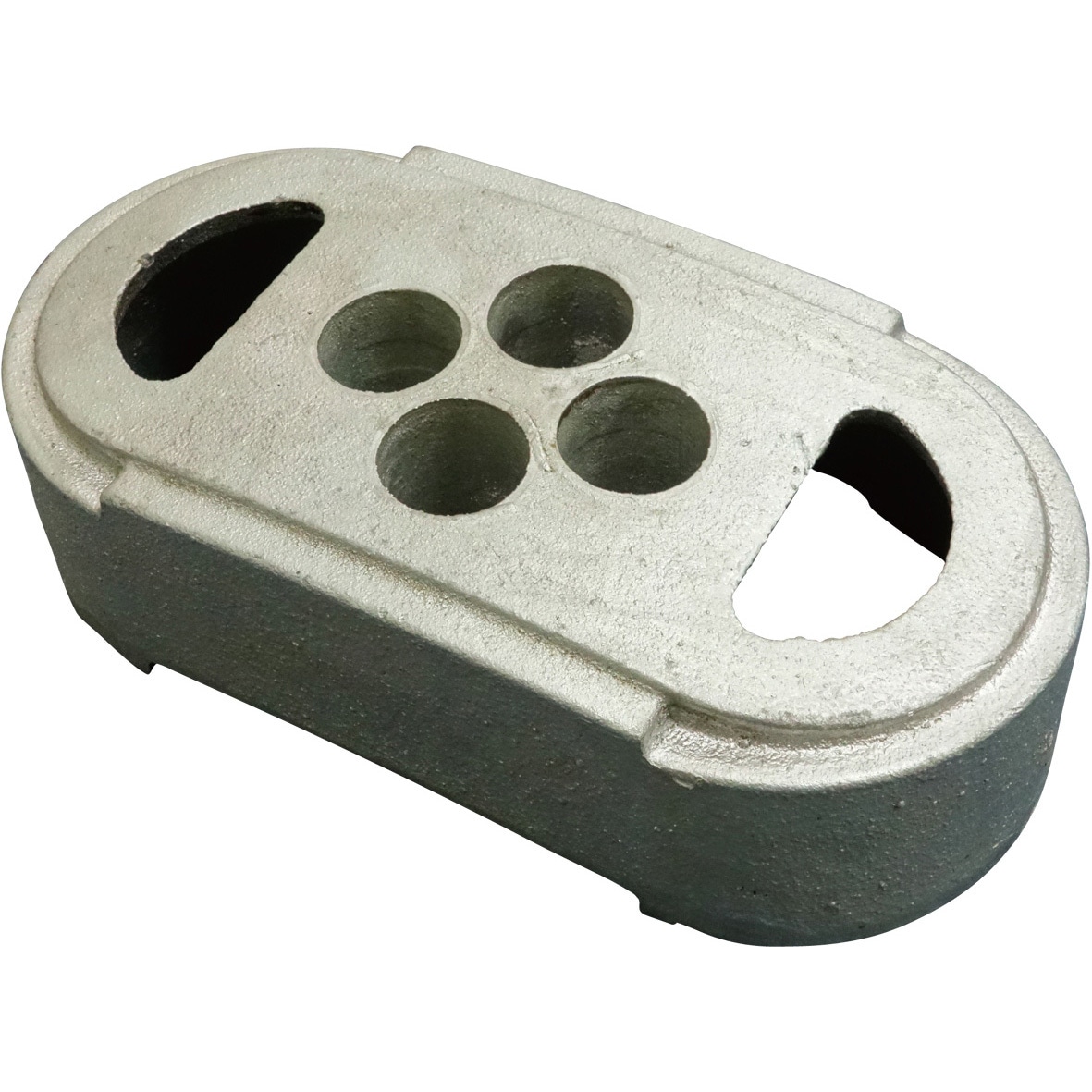 GBV-1S-10 ガードブロック 10kg フェンス用鋳物 キタムラ産業 1個 GBV-1S-10