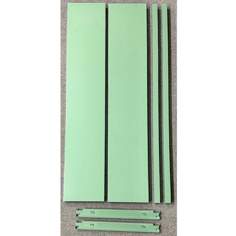 MBP-SH1862HS 中量ラック 500kg用 棚板・棚受2本付 双福鋼器 ライトグリーン色 間口1800mm  MBP-SH1862HS 10,786円