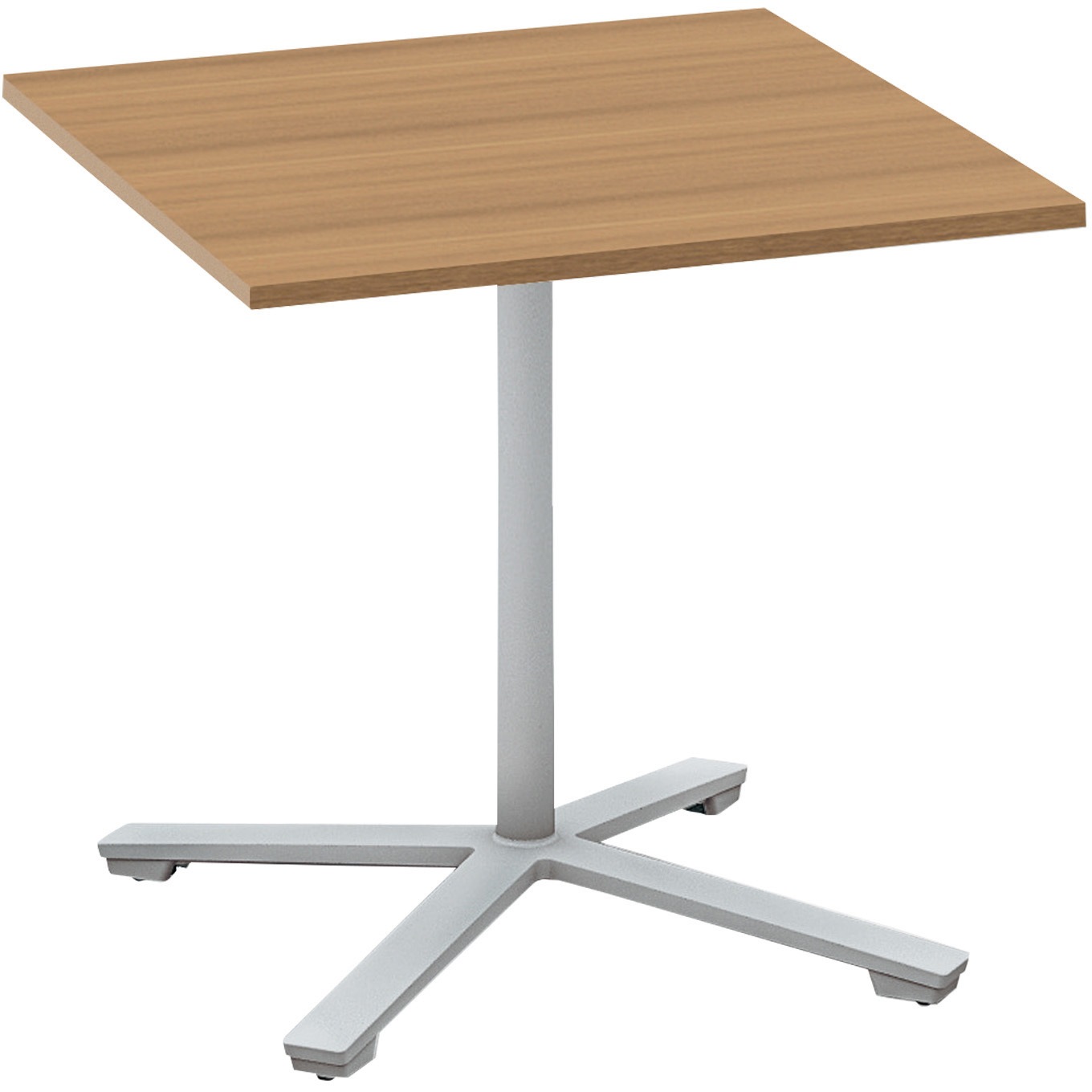 MT-V77P81MP2-ENN ミーティング用テーブル ビエナ 正方形天板(配送・組立サービス付き) コクヨ 組立・設置・取付 ラスティックミディアム フラットシルバー  MT-V77P81MP2-ENN 41,587円