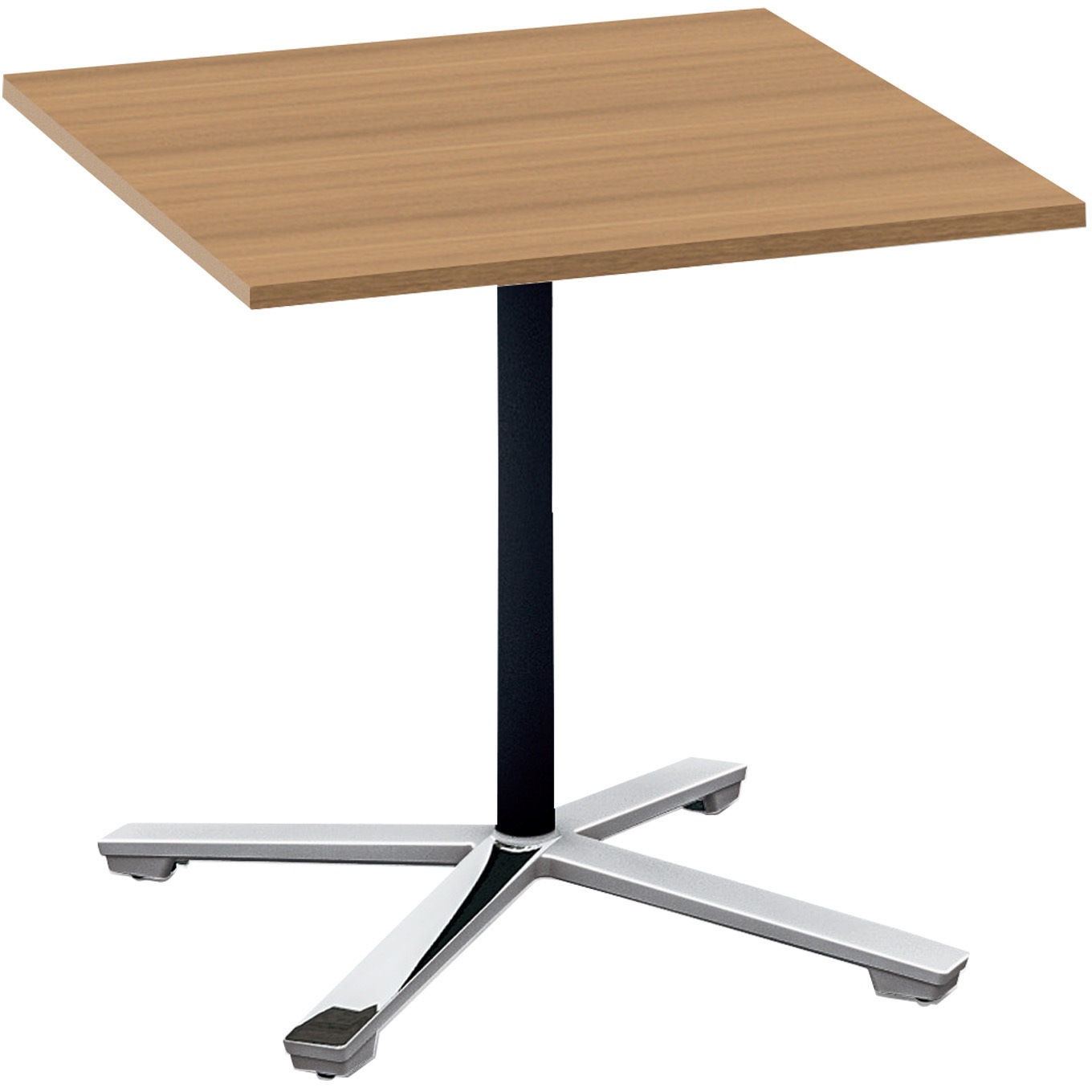 MT-V77PMP2-CNN ミーティング用テーブル ビエナ 正方形天板(配送・組立サービス付き) コクヨ 組立・設置・取付 ラスティックミディアム ポリッシュ  MT-V77PMP2-CNN