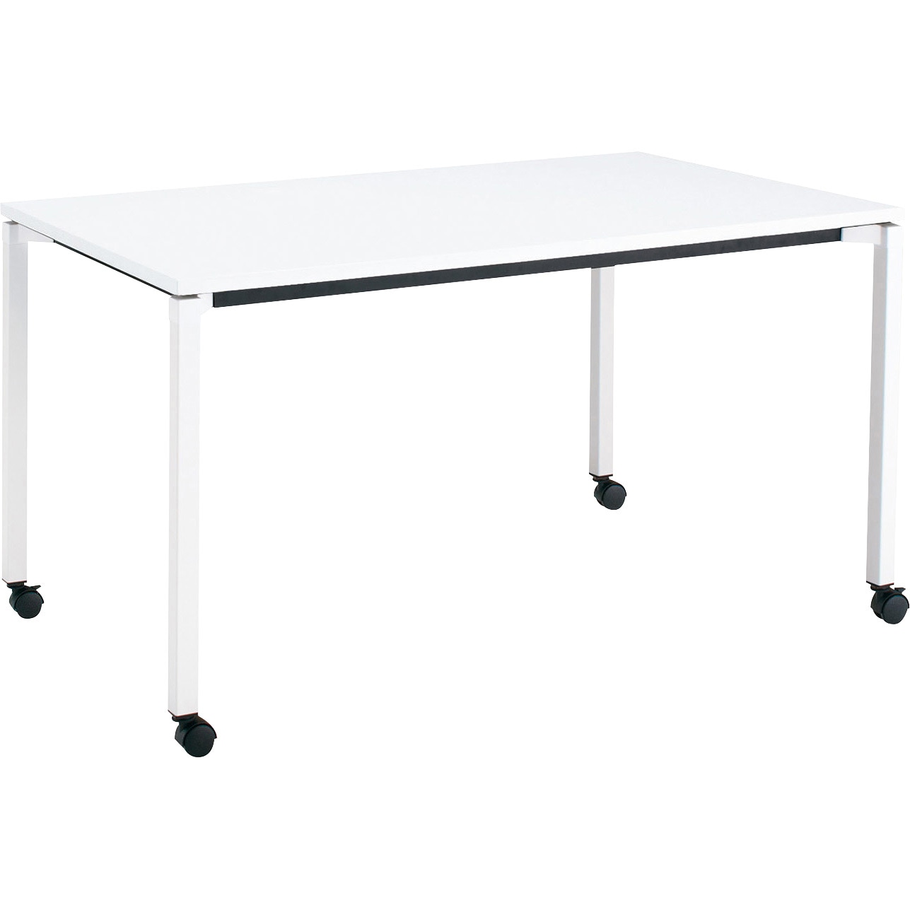 MT-JTK157SAWMAW-CN ミーティング用テーブル JUTO角形天板(配送・組立サービス付き) コクヨ スクエアコーナー ホワイト 高さ720mm間口1500mm奥行750mm  MT-JTK157SAWMAW-CN