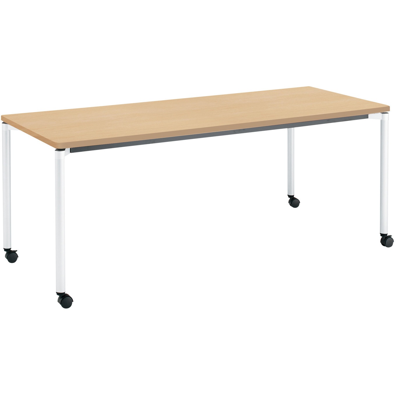 MT-JTMR187SAWMT1-CN ミーティング用テーブル JUTO角形天板(配送・組立サービス付き) コクヨ 組立・設置・取付 ホワイトナチュラル ラウンドコーナー  MT-JTMR187SAWMT1-CN