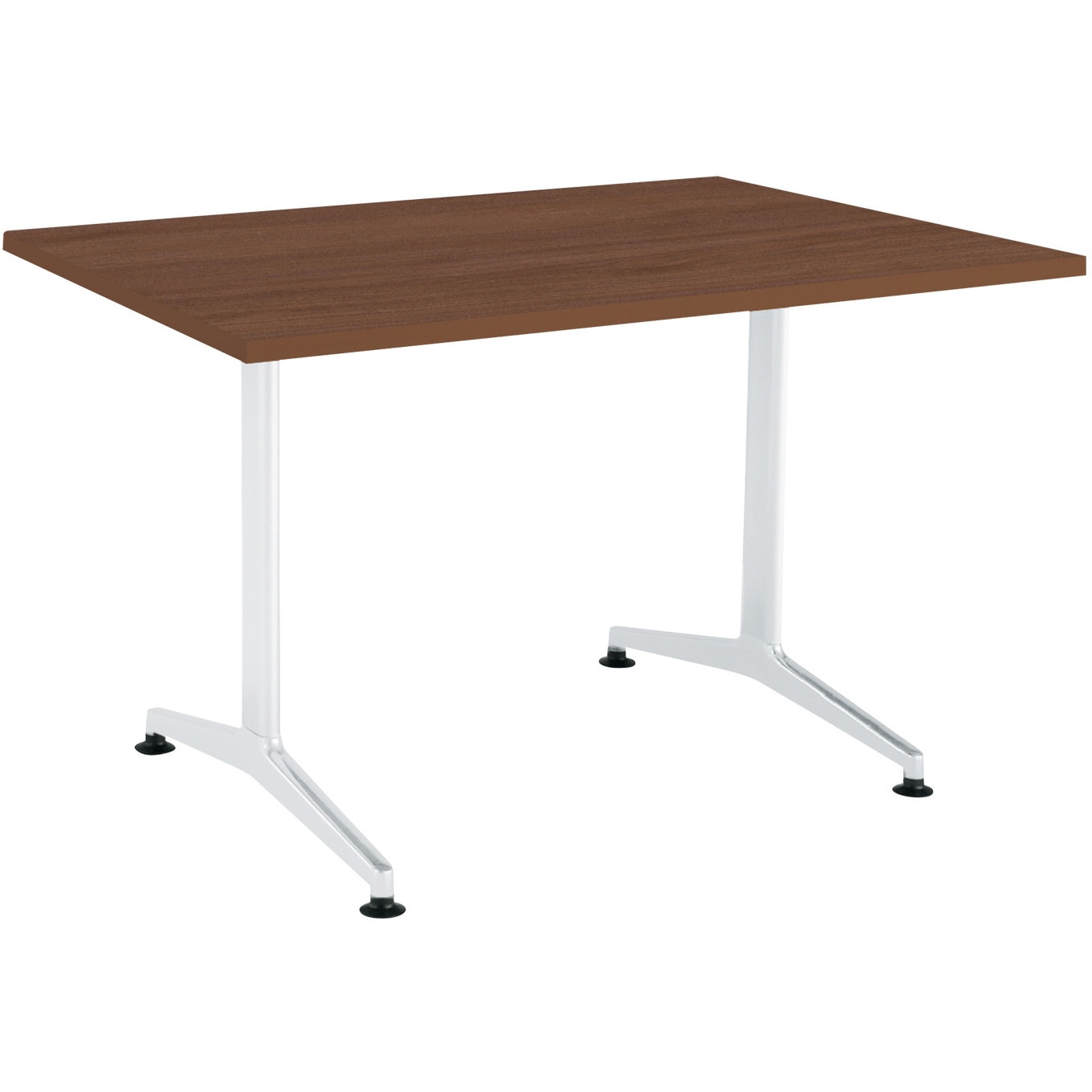 MT-JTT127SAWMV5 ミーティング用テーブル JUTO角形天板(配送・組立サービス付き) コクヨ アッシュブラウン ホワイト スクエアコーナー 高さ720mm間口1200mm奥行750mm  MT-JTT127SAWMV5