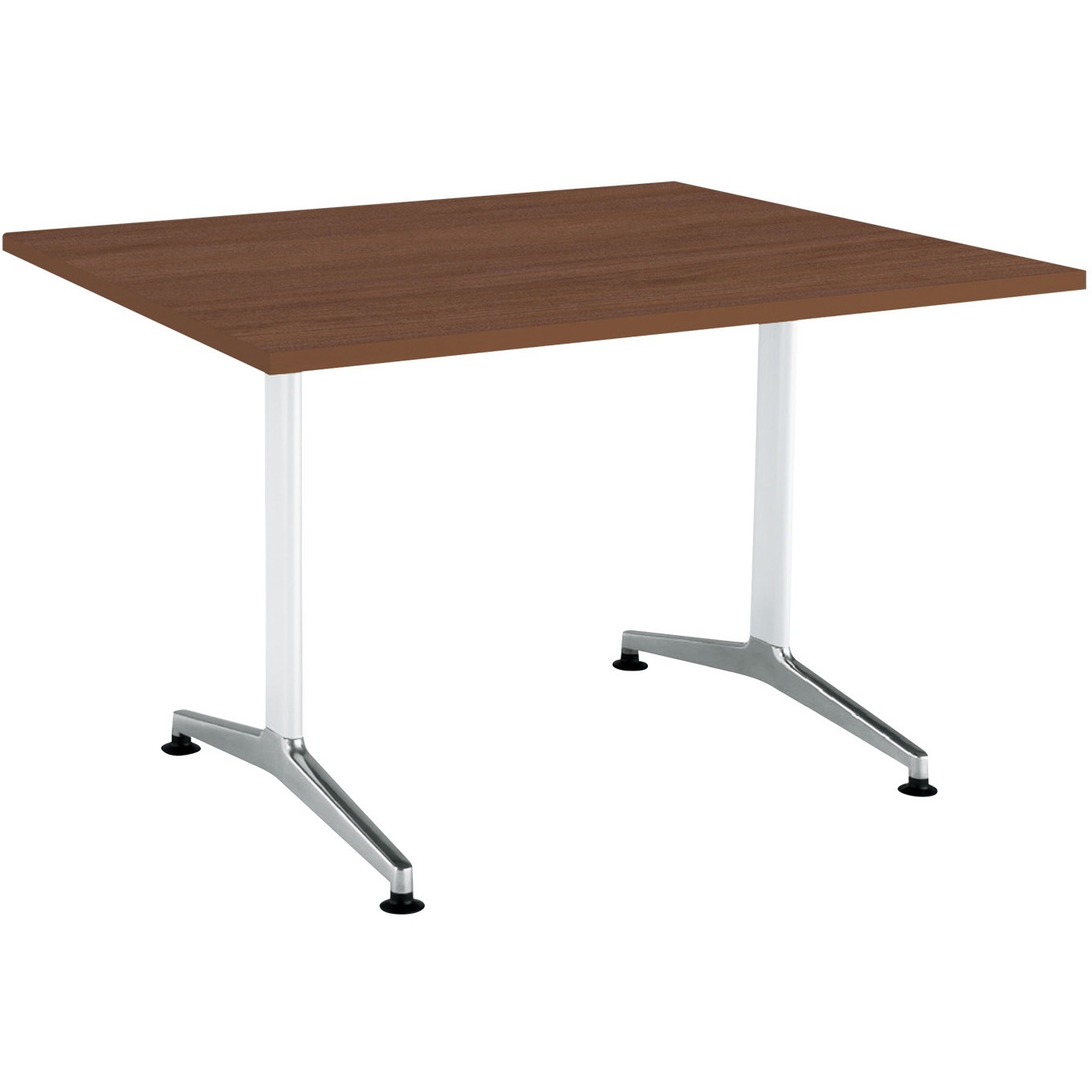 MT-JTT129PMV5 ミーティング用テーブル JUTO角形天板(配送・組立サービス付き) コクヨ アッシュブラウン スクエアコーナー 高さ720mm間口1200mm奥行900mm  MT-JTT129PMV5