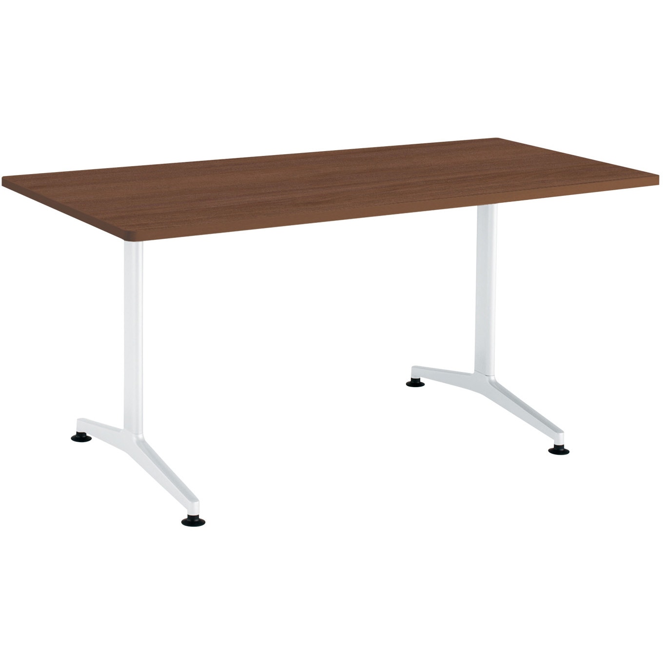 MT-JTTR157SAWMV5 ミーティング用テーブル JUTO角形天板(配送・組立サービス付き) コクヨ アッシュブラウン ホワイト 高さ720mm間口1500mm奥行750mm  MT-JTTR157SAWMV5