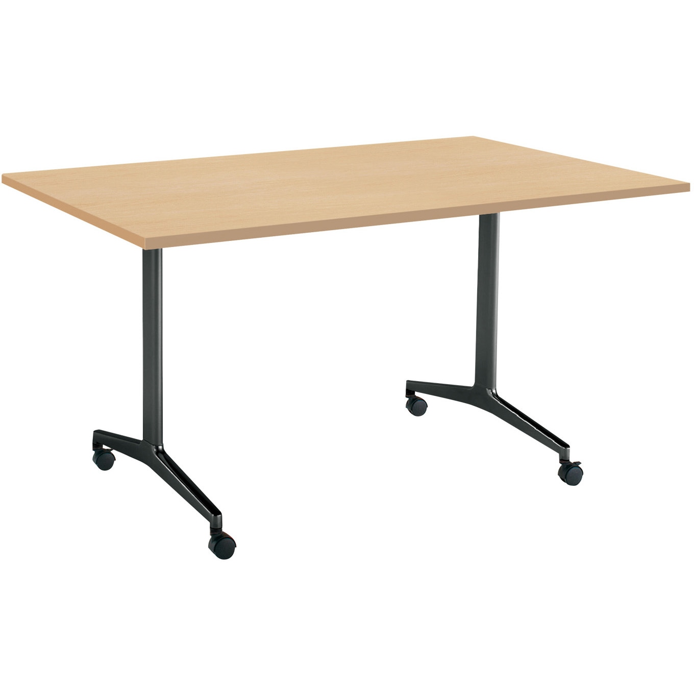 MT-JTT159E6MT1-C ミーティング用テーブル JUTO角形天板(配送・組立サービス付き) コクヨ ホワイトナチュラル ブラック スクエアコーナー  MT-JTT159E6MT1-C