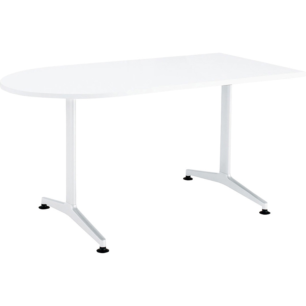 MT-JTTU157SAWMAW ミーティング用テーブル JUTO U字形天板(配送・組立サービス付き) コクヨ ホワイト 高さ720mm間口1500mm奥行750mm  MT-JTTU157SAWMAW