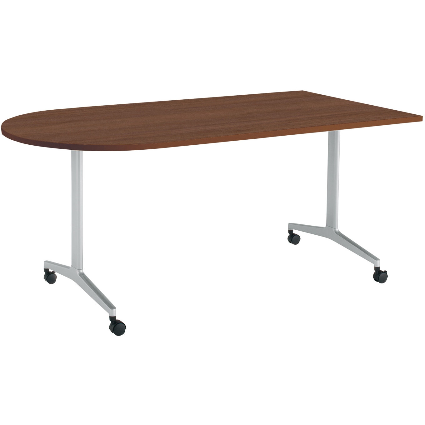 MT-JTTU189S81MV5-C ミーティング用テーブル JUTO U字形天板(配送・組立サービス付き) コクヨ アッシュブラウン フラットシルバー 高さ720mm間口1800mm奥行900mm  MT-JTTU189S81MV5-C