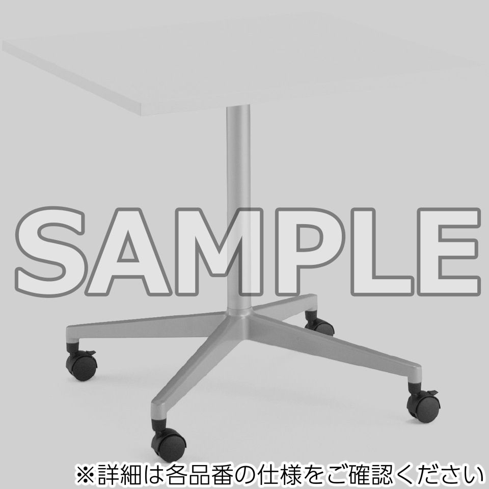 MT-JTJ77E6MAW-C ミーティング用テーブル JUTO角形天板(配送・組立サービス付き) コクヨ ホワイト ブラック スクエアコーナー 高さ720mm間口750mm奥行750mm  MT-JTJ77E6MAW-C