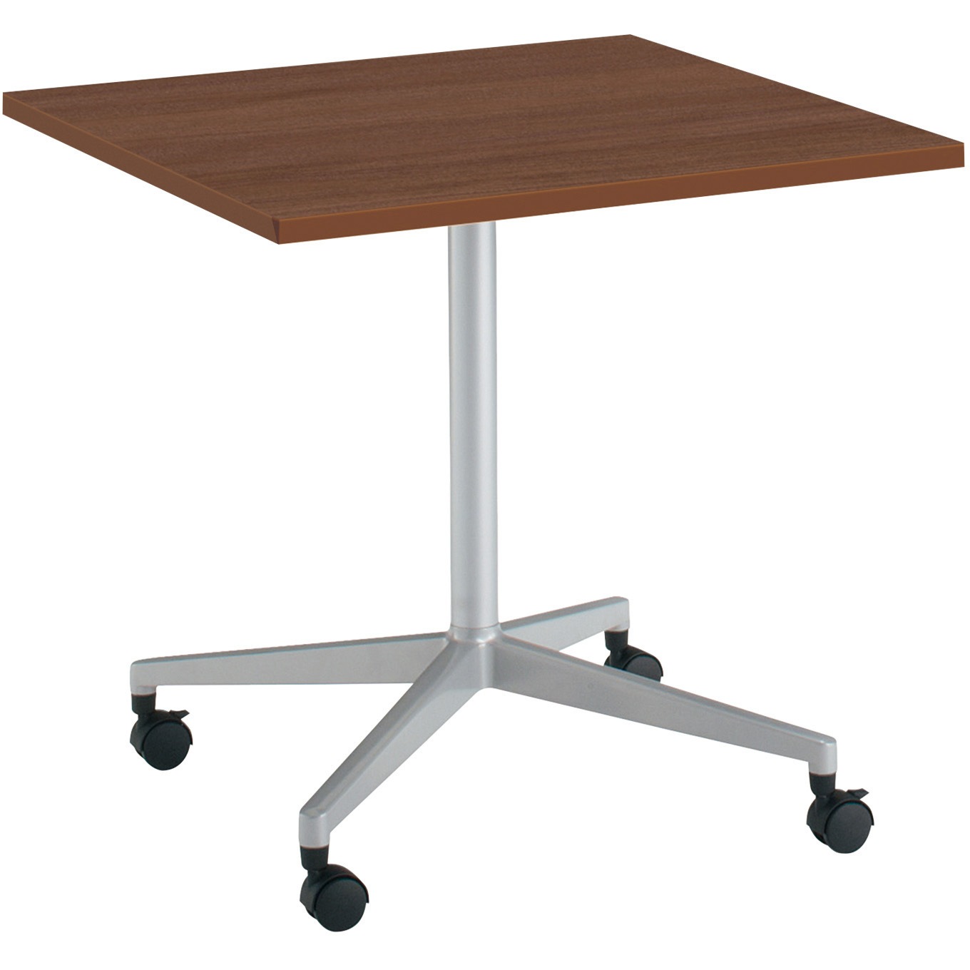 MT-JTJ77S81MV5-C ミーティング用テーブル JUTO角形天板(配送・組立サービス付き) コクヨ アッシュブラウン フラットシルバー スクエアコーナー  MT-JTJ77S81MV5-C