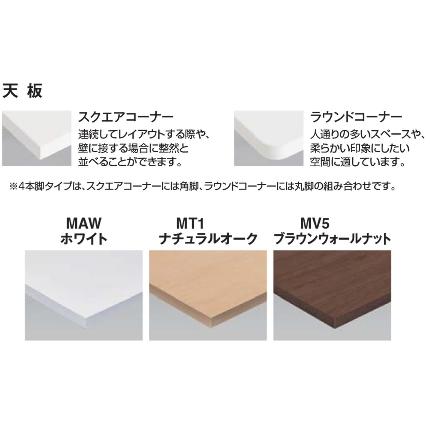 MT-JTT157S81MAW ミーティング用テーブル JUTO角形天板(配送・組立サービス付き) コクヨ ホワイト色 高さ720mm幅1500mm奥行700mm  MT-JTT157S81MAW