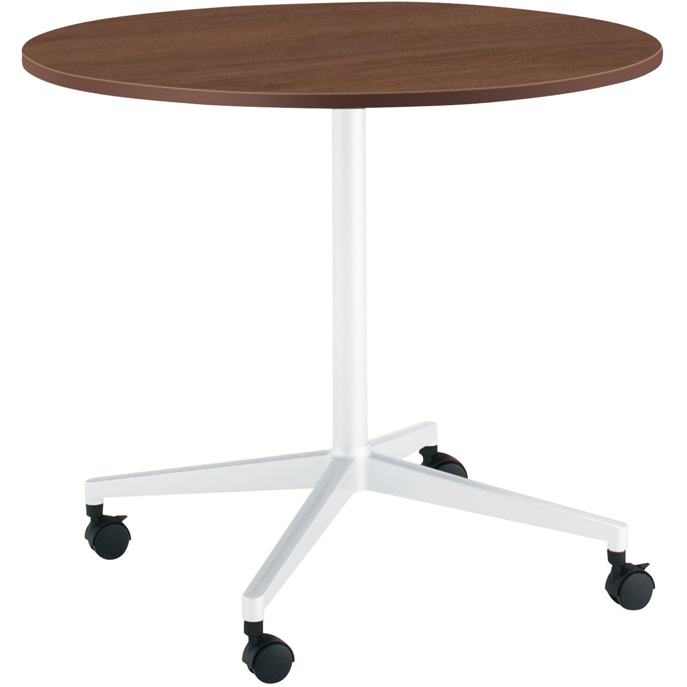 MT-JTJE7SAWMV5-C ミーティング用テーブル JUTO円形天板(配送・組立サービス付き) コクヨ 組立・設置・取付 アッシュブラウン ホワイト 高さ720mm間口750mm奥行750mm  MT-JTJE7SAWMV5-C 35,737円