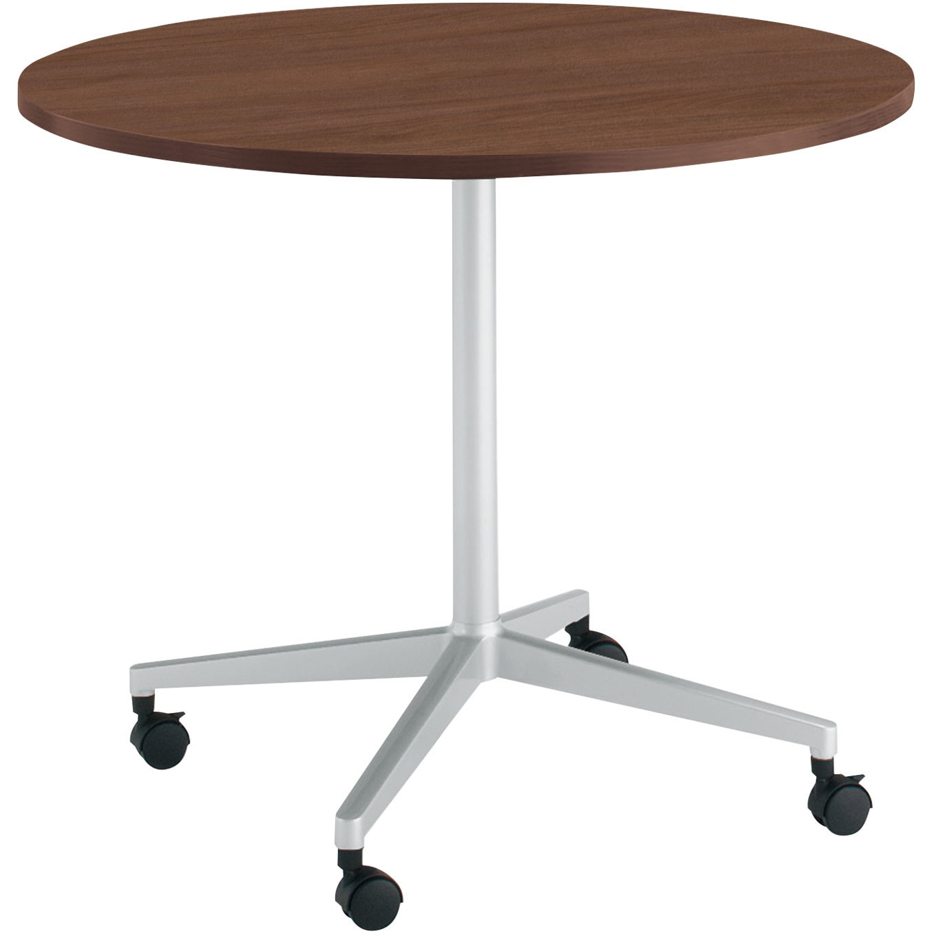 MT-JTJE9S81MV5-C ミーティング用テーブル JUTO円形天板(配送・組立サービス付き) コクヨ 組立・設置・取付 アッシュブラウン フラットシルバー  MT-JTJE9S81MV5-C 43,188円