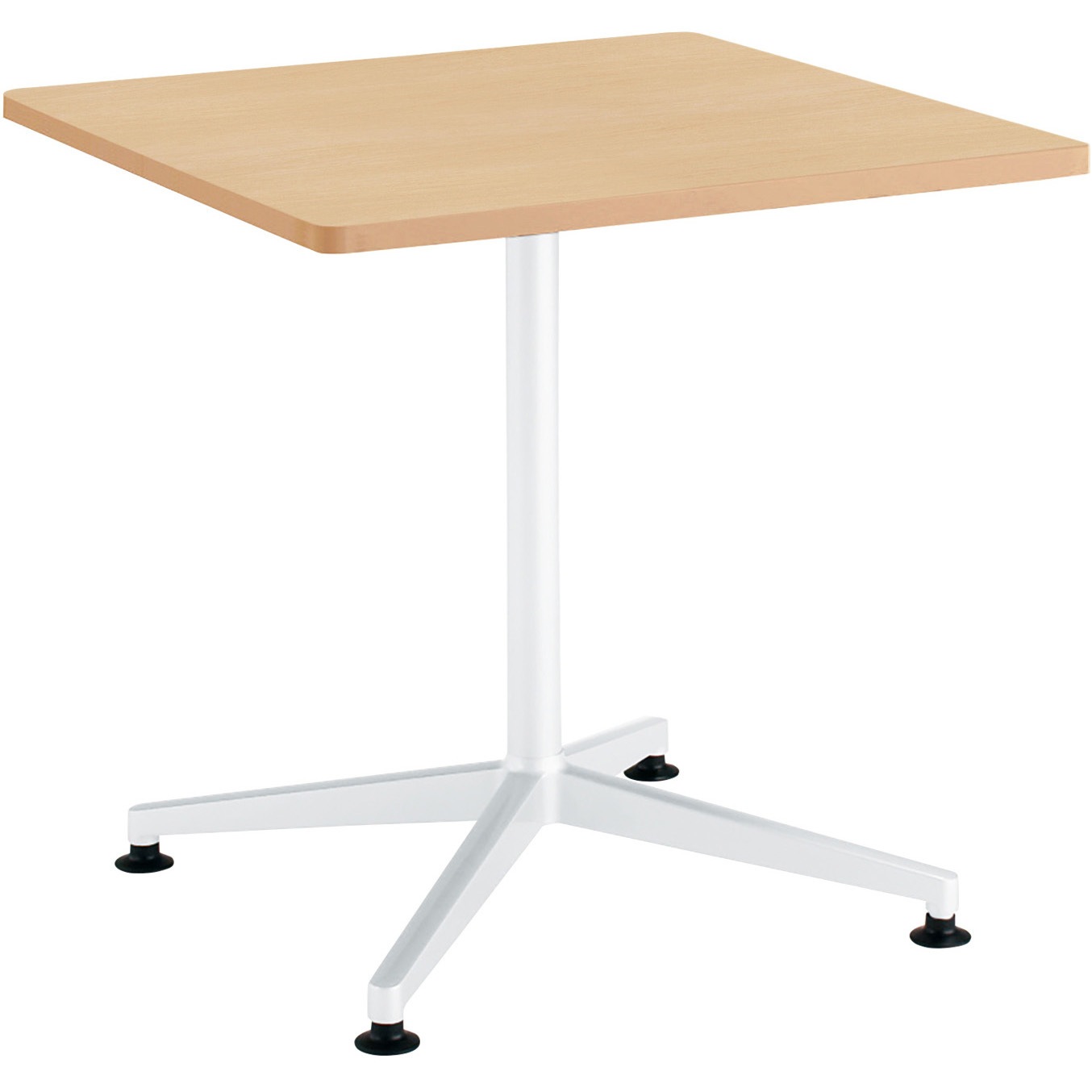 MT-JTJR77SAWMT1 ミーティング用テーブル JUTO角形天板(配送・組立サービス付き) コクヨ ホワイトナチュラル ラウンドコーナー 高さ720mm間口750mm奥行750mm  MT-JTJR77SAWMT1 35,737円