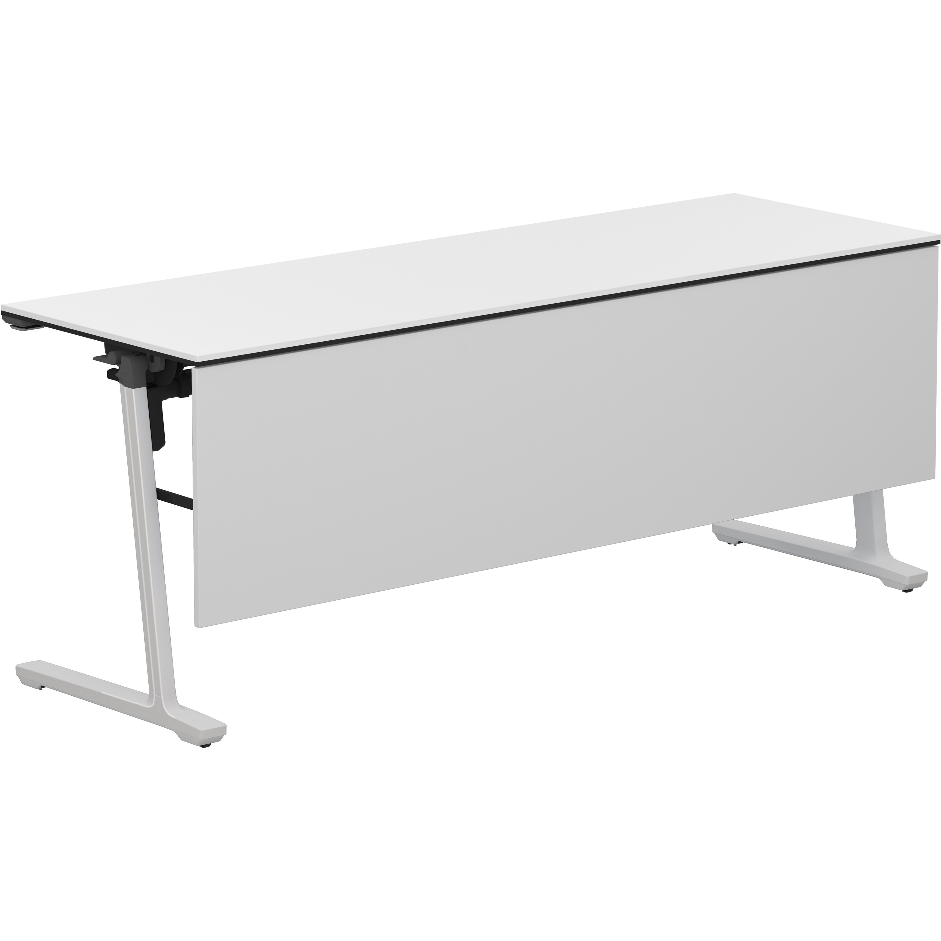 KT-PWS1401SAWPAWNN フラップテーブル カーム 木パネル付き(配送・組立サービス付き) コクヨ ホワイト 高さ720mm間口1800mm奥行600mm  KT-PWS1401SAWPAWNN