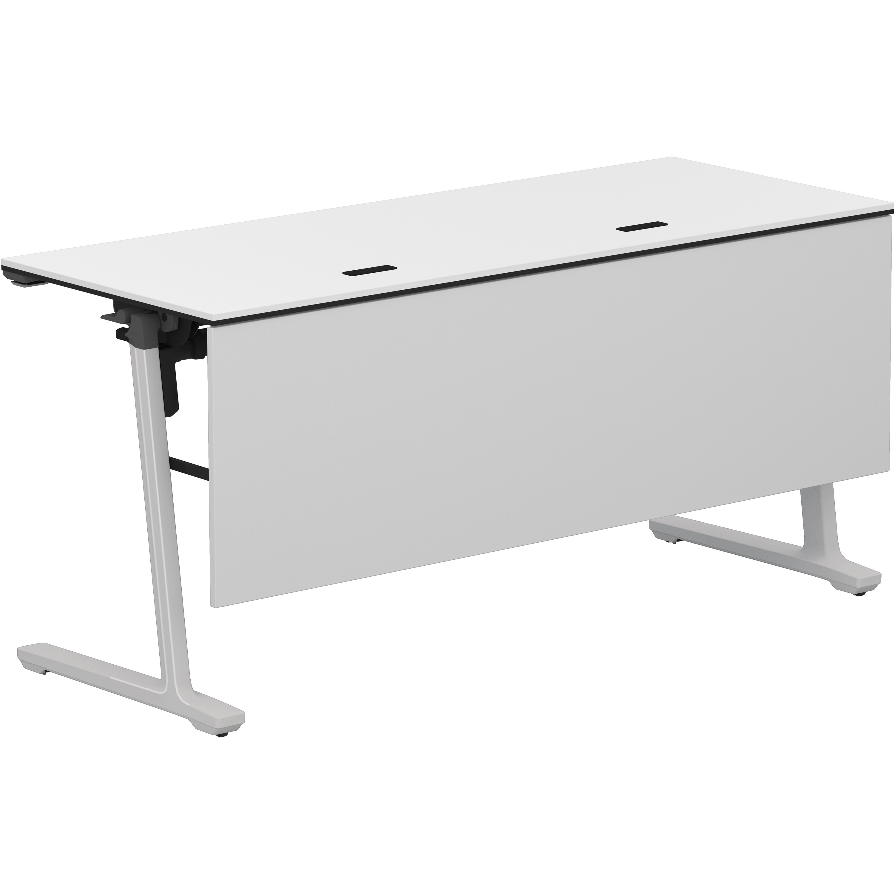 KT-PWS1403DSAWPAWNN フラップテーブル カーム 木パネル付き(配送・組立サービス付き) コクヨ ホワイト 高さ720mm間口1500mm奥行600mm  KT-PWS1403DSAWPAWNN 71,390円