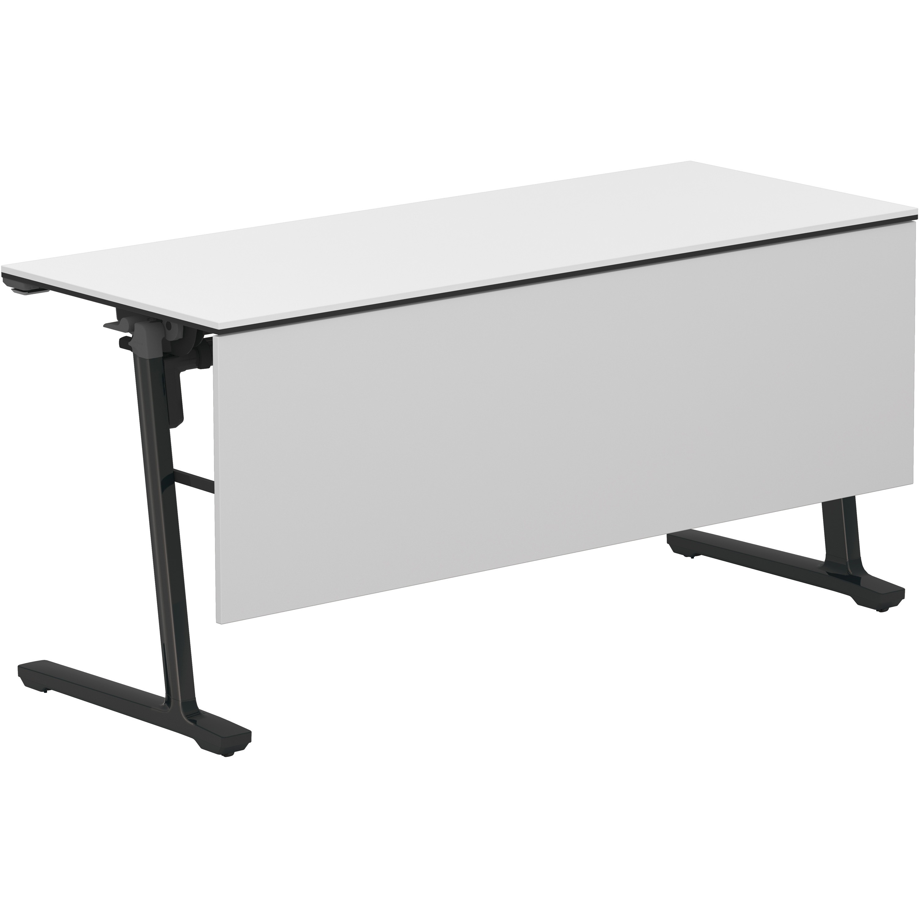 KT-PWS1403E6CPAWNN フラップテーブル カーム 木パネル付き(配送・組立サービス付き) コクヨ ブラック ホワイト 高さ720mm間口1500mm奥行600mm  KT-PWS1403E6CPAWNN 60,390円