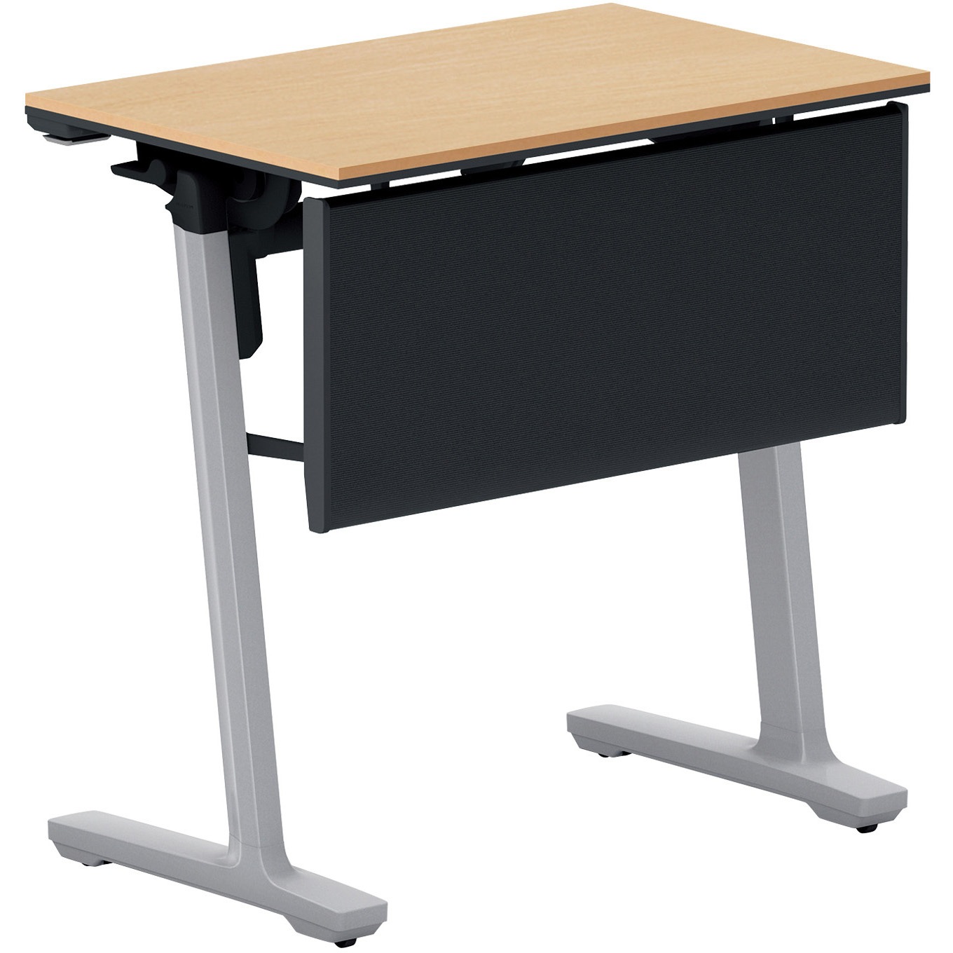 KT-PJ147P81MT1NN フラップテーブル カーム パネル付き(配送・組立サービス付き) コクヨ フラットシルバー ホワイトナチュラル 高さ720mm間口700mm奥行450mm  KT-PJ147P81MT1NN