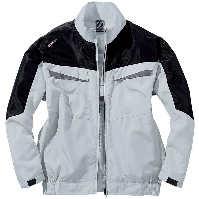 74140 Z-DRAGON 空調服長袖ブルゾン 74140 (服のみ) 自重堂 シルバー色 サイズS 5,031円