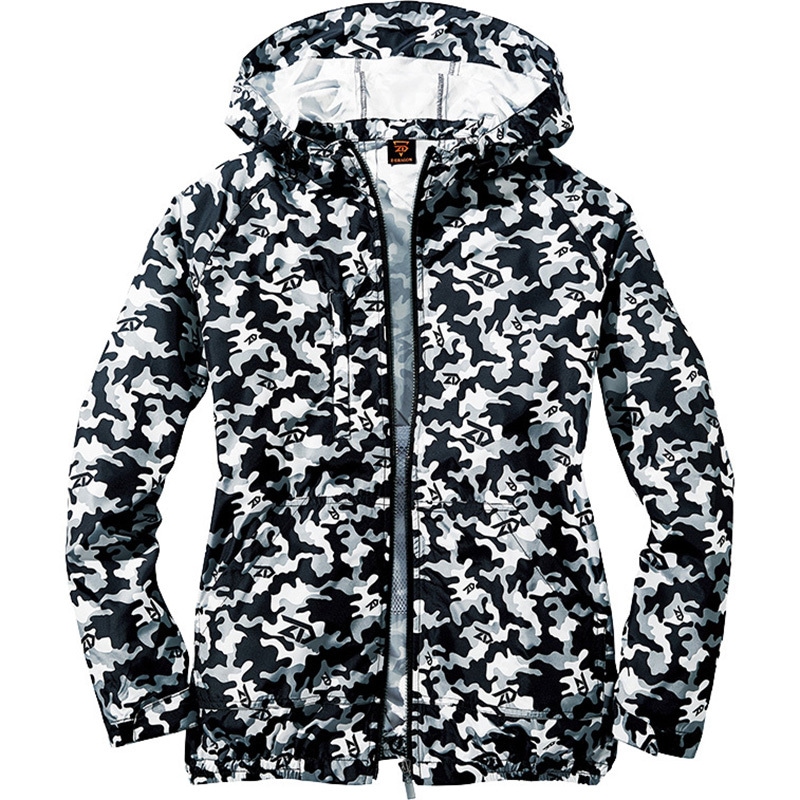 74170 Z-DRAGON 空調服長袖ブルゾン 74170 (服のみ) 自重堂 ブラックカモフラ色 サイズ4L