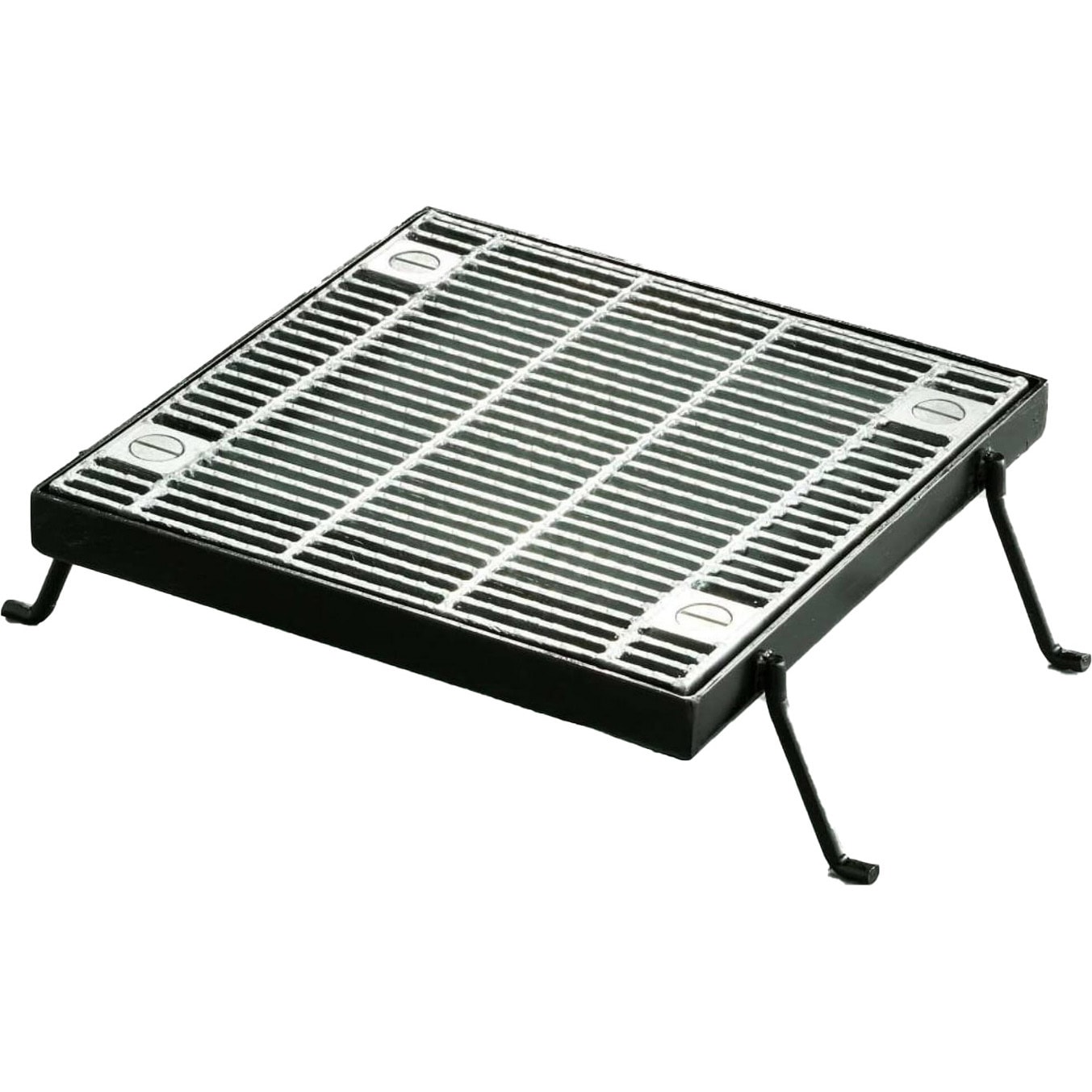 WZDS-X(F) 33-532 圧接型グレーチング 細目 ノンスリップ WZDS-X(F)型 片岡産業 テーパーボルト 適合荷重T-14・6