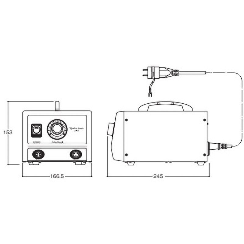 LSC-45 超音波研磨装置 LS-45用 パワーユニット 1台 リューター(日本精密機械工作) 【通販モノタロウ】