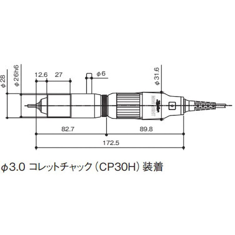 EEM-30A モーターユニット 1台 リューター(日本精密機械工作