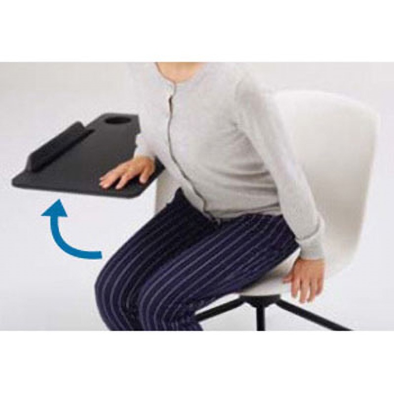 コクヨ All in One K02-W812W-PW5J2 ミーティングチェア ホワイト塗装脚 背座回転 メモ台付きチェアー 背ホワイト 座ナイトブルー 座クッション 配送のみ 送料無料 抗菌加工 コクヨ オールインワン All in One K02-B812W