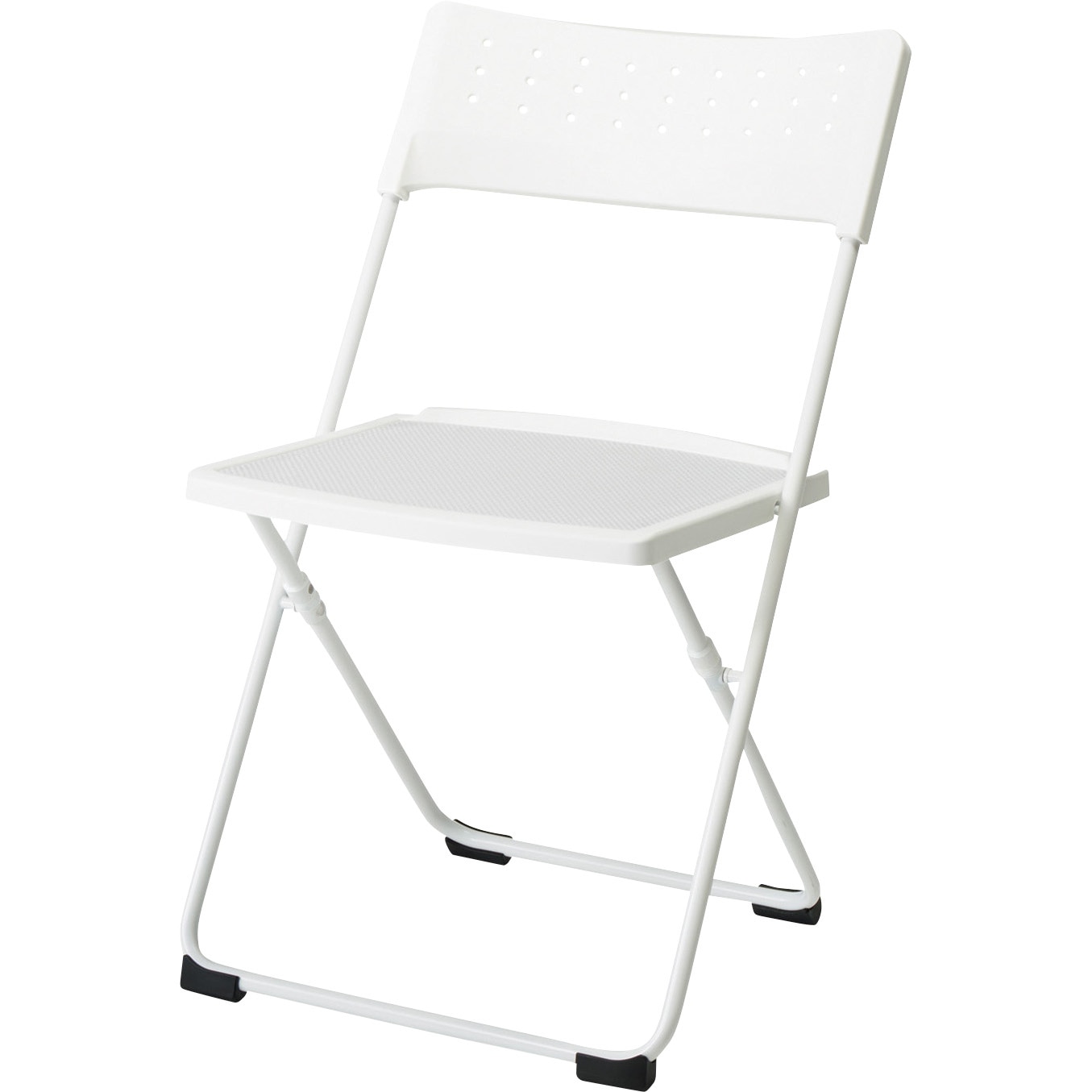 CF-W100PWGLEW 折りたたみイス パンタチェアー (配送・組立サービス付き) コクヨ ホワイト色 高さ750mm幅450mm奥行520mm  CF-W100PWGLEW