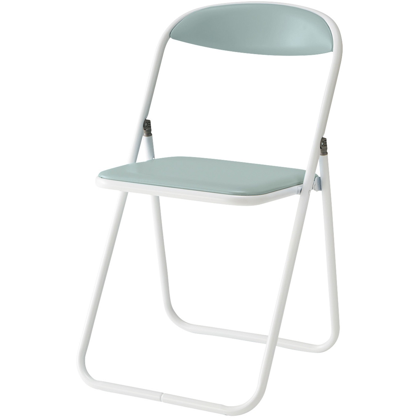 CF-8W38 折りたたみイス コクヨ 組立・設置・取付 ホワイトターコイズ色 高さ705mm幅405mm奥行475mm  CF-8W38