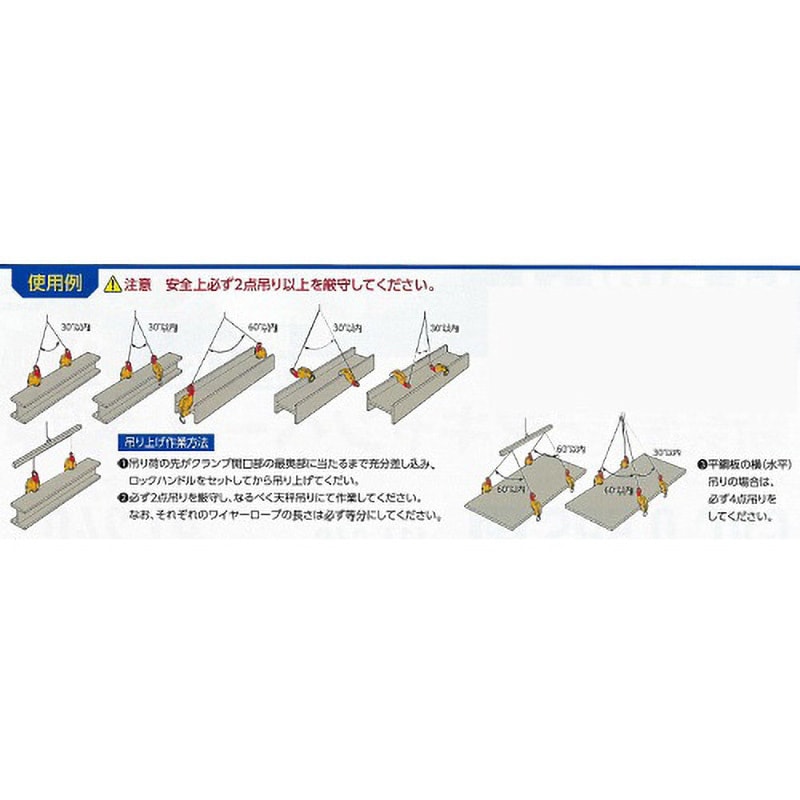 GVC0.5R 立横兼用吊クランプ スーパーツール クランプ範囲0～20mm - 【通販モノタロウ】