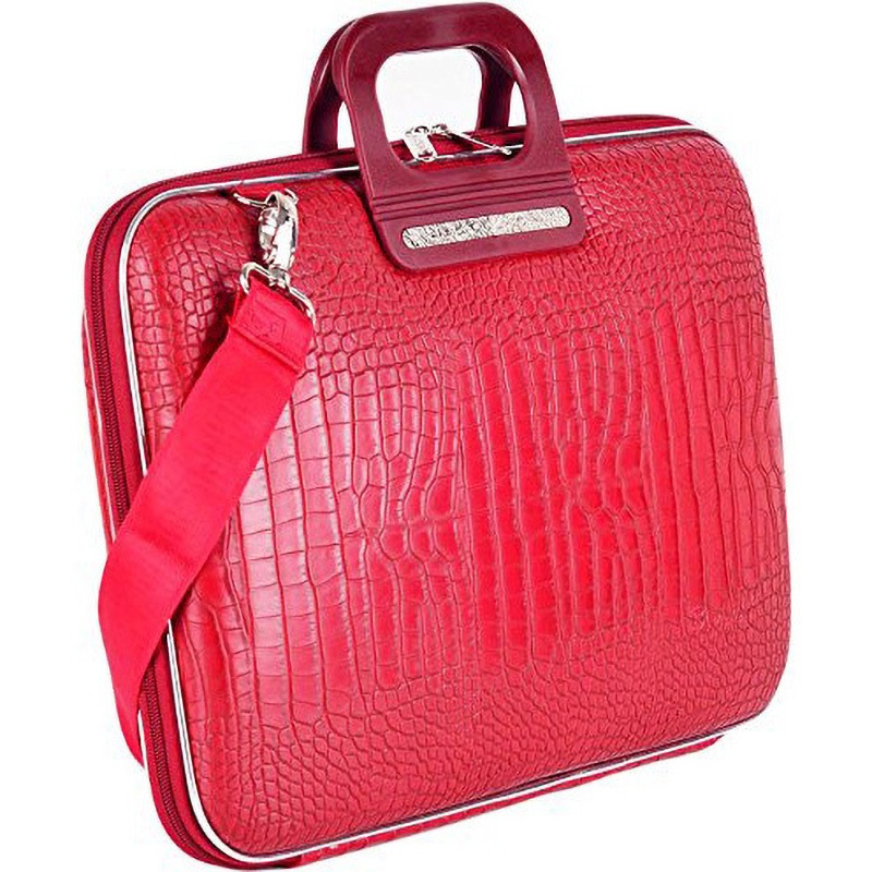 Bombataボンバータ ブリーフケース クロコ型押し 送料無料 新品 bombata ボンバータ ブラック グレー クロコ型押し PC