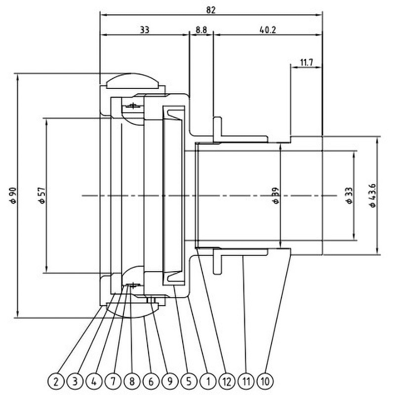 J-04BR50×40 町野式カップリング メス×異径町野オス 報商製作所 呼び径