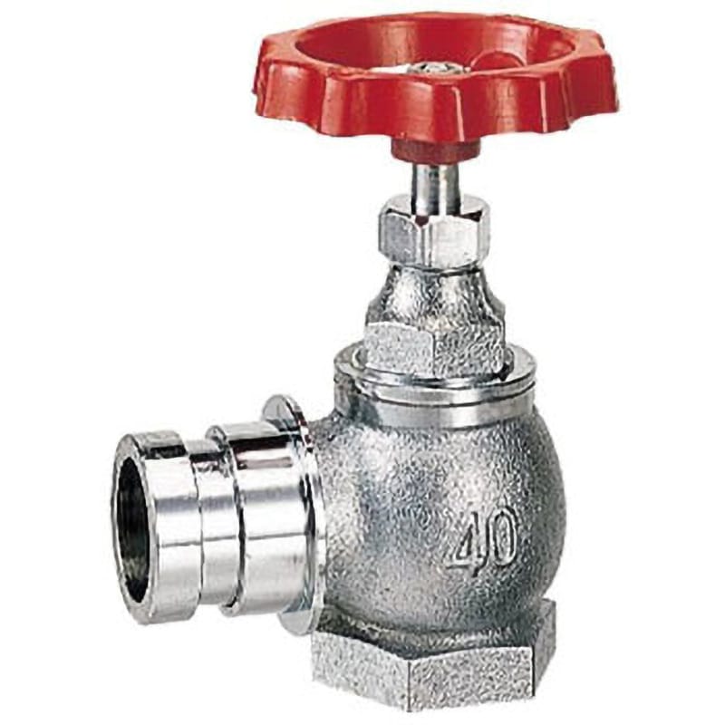 SV-01BR25 町野式散水栓ハンドル付 クローム90° 報商製作所 圧力0.5MPa