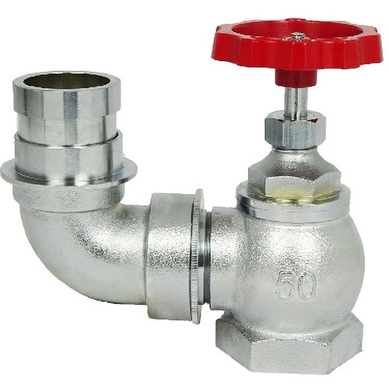 SV-09BR50 町野式散水栓ハンドル付 口金回転クローム90° 報商製作所 圧力0.5MPa 呼び径50mm  SV-09BR50