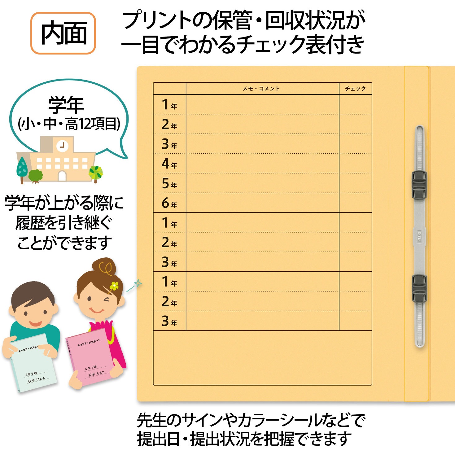 No.021CP(91387) フラットファイル キャリア・パスポート 専用 PLUS