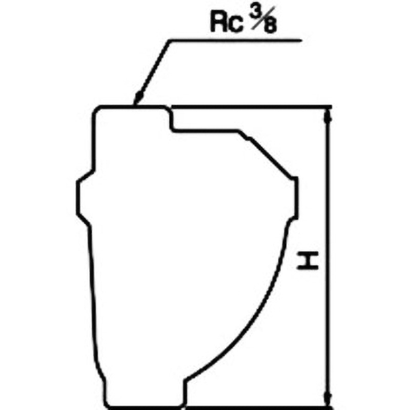 TA-5 空気抜弁 TA-5 ヨシタケ 呼び径(B)1/2