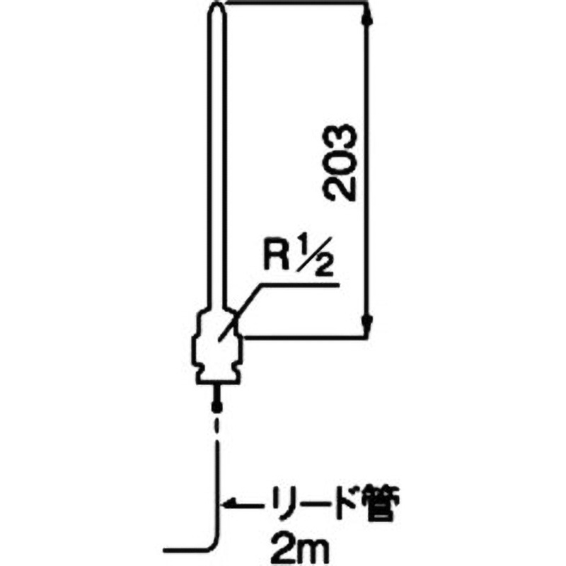 温度調整弁 OB-30・31・30U・31U用センサ部 ヨシタケ 接続JIS Rc