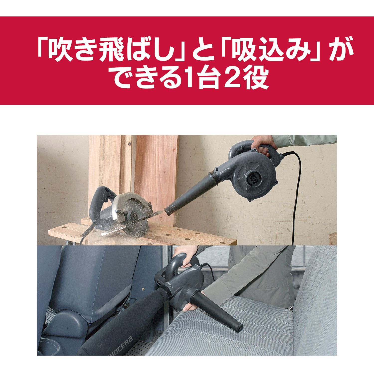 ABL3500V ブロワー 1台 京セラインダストリアルツールズ 【通販 