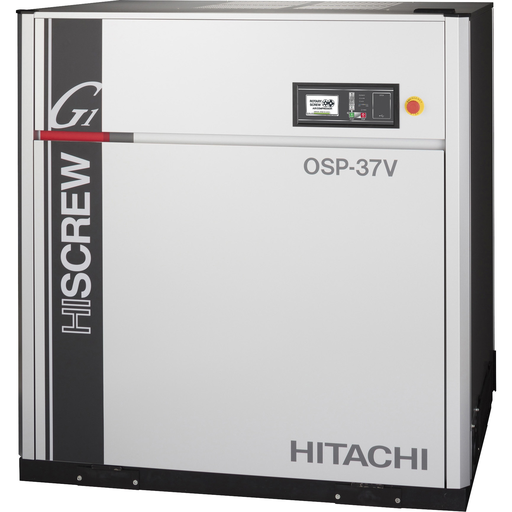 rruさん専用 OSP-37VARG1-J7L 日立給油式スクリューコンプレッサ(インバータ式