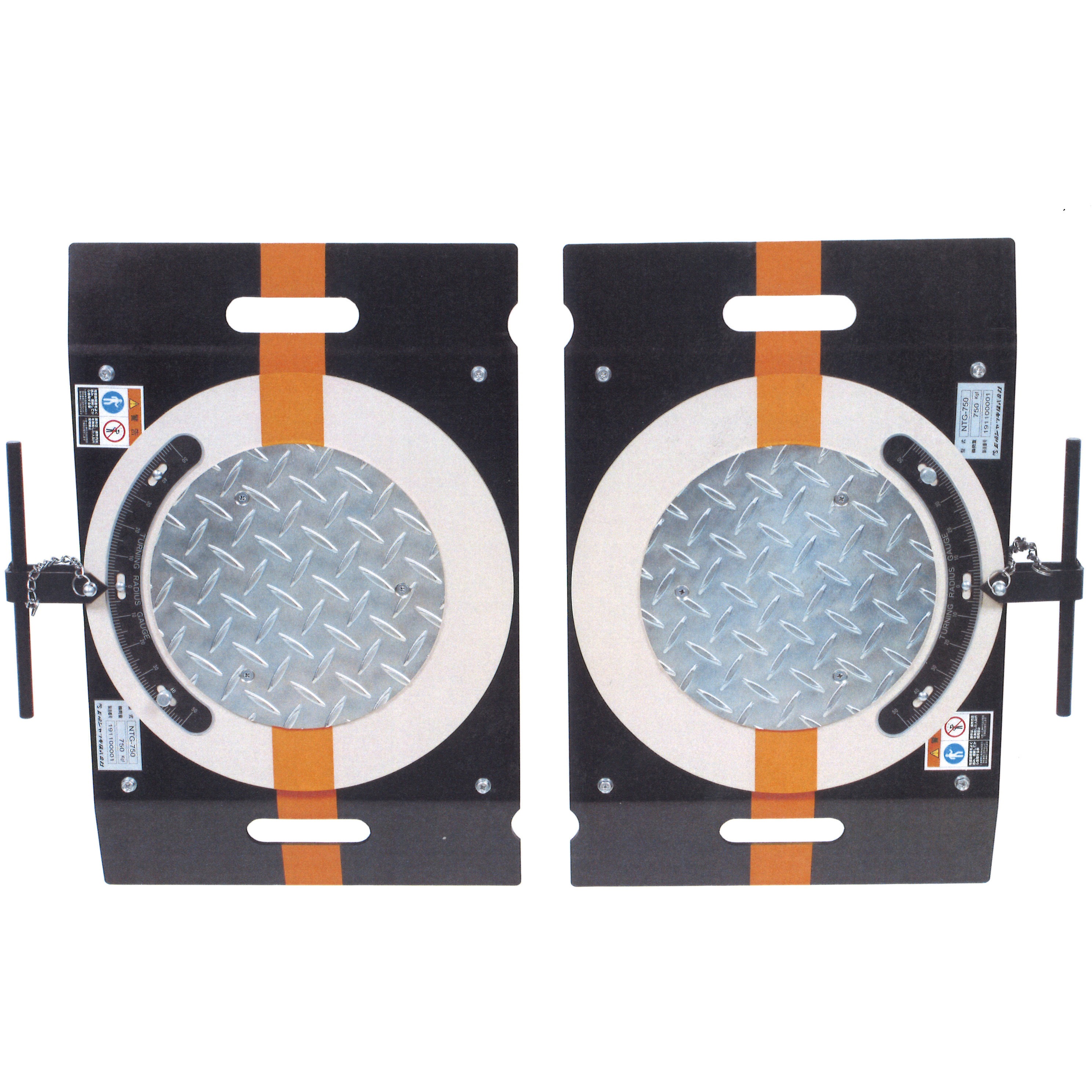 NTG-750 ターニングラジアスゲージ 長崎ジャッキ 1組 NTG-750