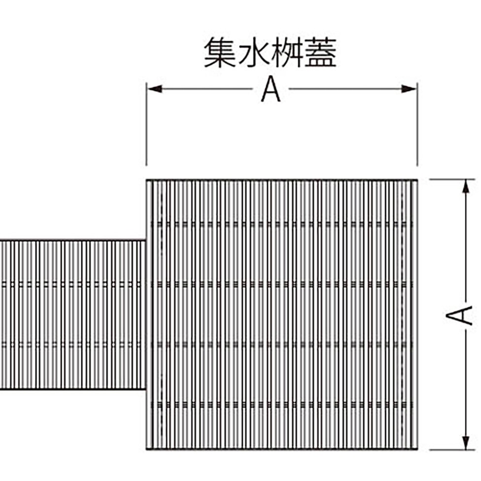 ZQ-H-20 400×400×20 ステンレス製 細目ノンスリップタイプ
