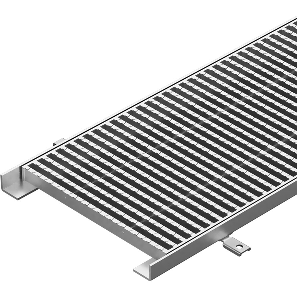 DQ-20 400×400×20 ステンレス製 細目ノンスリップタイプ グレーチング 集水桝用(すきま9mm) カネソウ ますぶた 歩行用 溝幅350mm長さ400mm