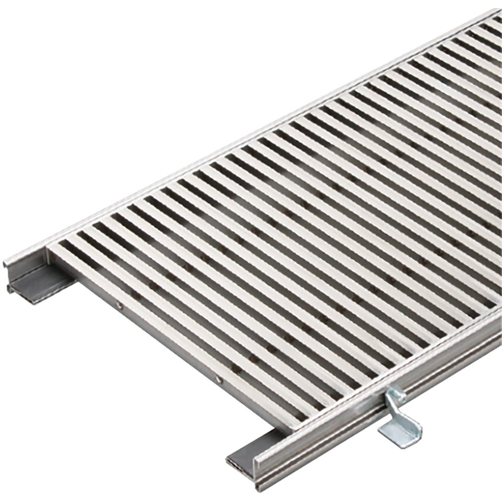 ZR-H-20 350×350×20 ステンレス製 細目プレーンタイプ グレーチング 集水桝用(すきま6mm) カネソウ ますぶた 歩行用 溝幅300mm長さ350mm