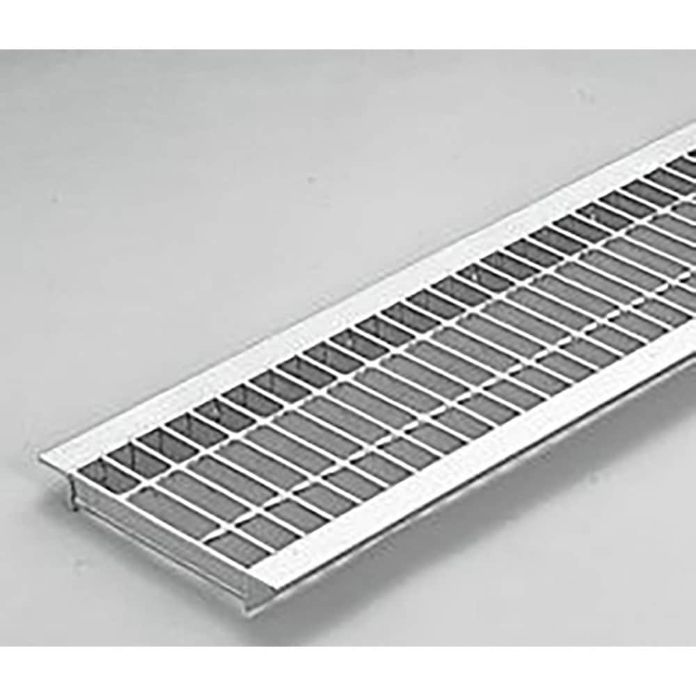 HSHU-P2032 スチール製グレーチング プレーンタイプ 歩道U字溝用クッション材付 カネソウ ピッチ30mm 適合荷重T-14 溝幅200mm長さ995mm  HSHU-P2032